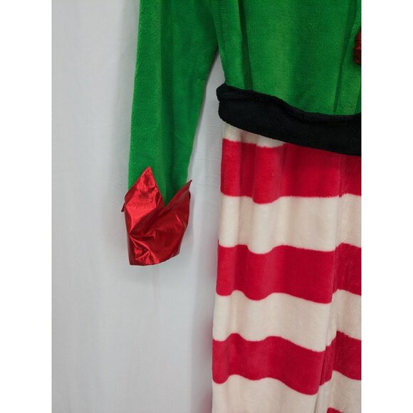 Hersheys Kisses Elf Christmas Jumpsuit Women Size M Holiday Festive Cozy Costume - Picture 12 of 16